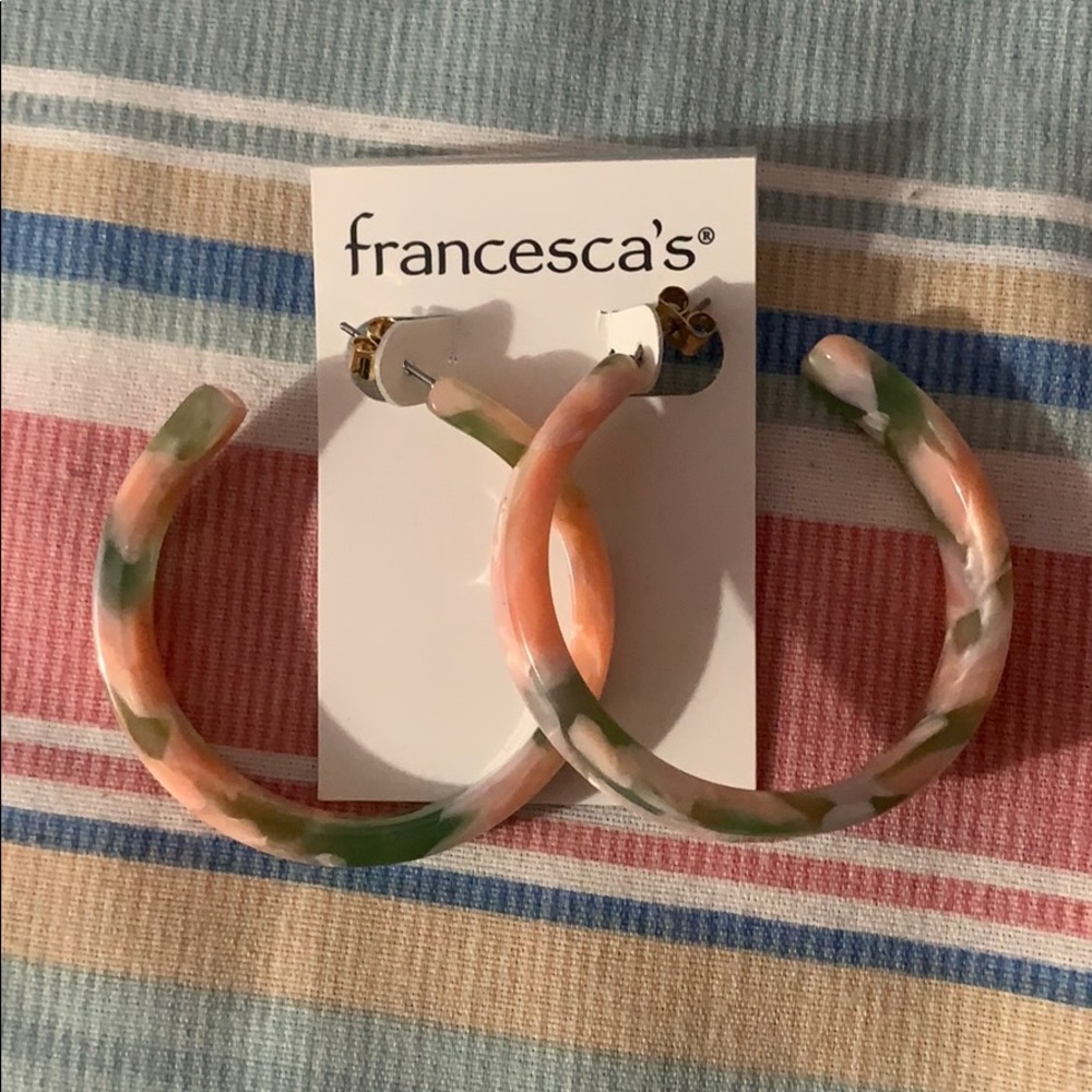 NWT Hoop Earrings from Francesca